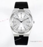 Grade 1A Copy Vacheron Constantin Overseas ultra thin 8F Swiss 9015 Watch Silver Face 40mm